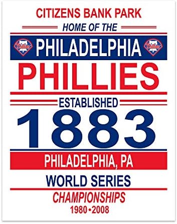 Cartazes de esportes da Philadelphia - Conjunto de quatro impressões 11x14 - Memorabilia Fan Art