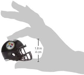 Pittsburg Steelers NFL Riddell Speed ​​Pocket Pro Micro/Pocket-Size/Mini Capacete de Futebol