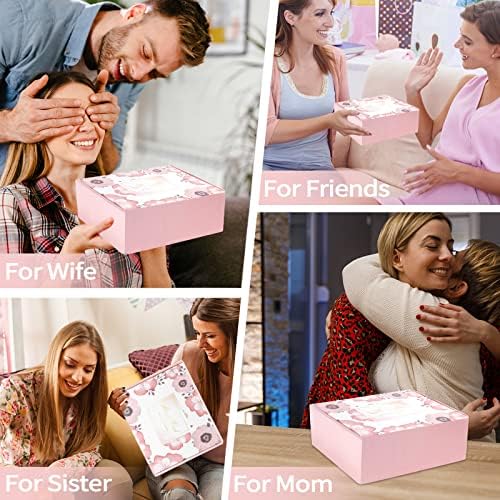 Presentes de aniversário do dia das mães para a cesta de caixas de presente do spa de relaxamento para mulheres