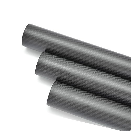 US Whabest 1pcs Tubo de fibra de carbono 3k fosco 42mm od x 40mm ID x 1000 mm de comprimento/tubo/tubo/eixo