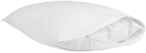 BC Coleção de qualidade de cama de hotel de algodão nua, protetor de travesseiro simples à prova de poeira de