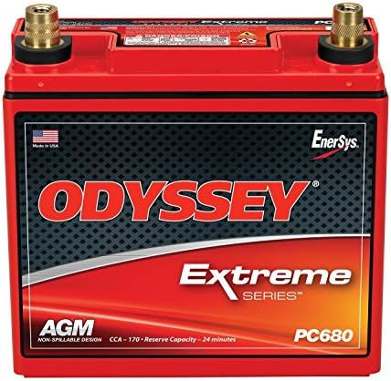 Bateria Odyssey PC680, Top Red