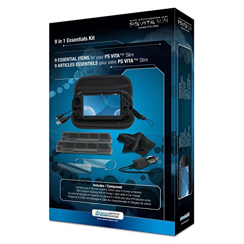 Kit DreamGear 9-in-1 Essentials for PlayStation Vita Slim