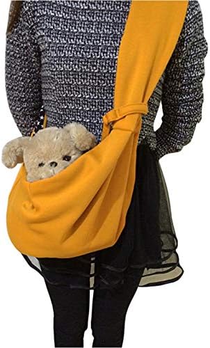Mochila de animais de estimação meilishuang, bolsa de abraço de estimação ao ar livre, bolsa de cachorro, bolsa de ombro portátil, macio e dobrável saco diagonal de estimação