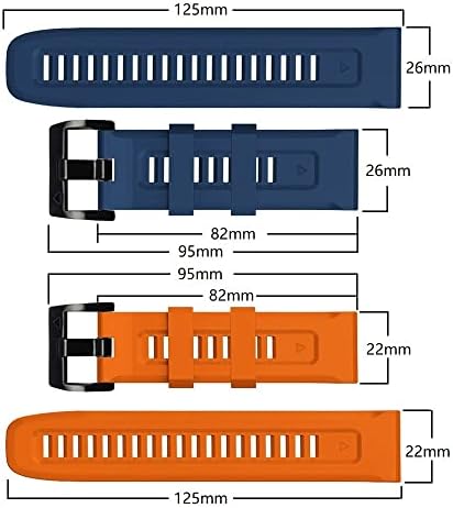Bneguv para Garmin Watch Band 22mm 26mm Quickfit Watch Bands