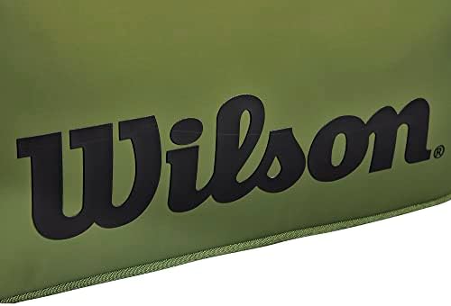 Wilson Blade V8 Super Tour Tennis Racket Bag - Green/Black