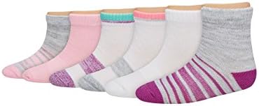 Hanes Toddler Girls 6-Pack Ankle Sock