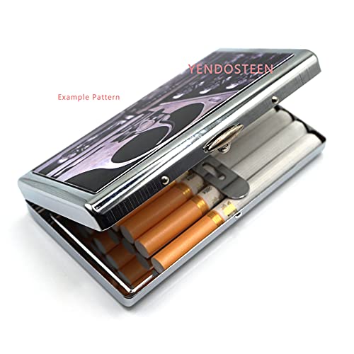 Caixa de cigarro, controle de armas na caixa de visita do coldre da América, design de aço inoxidável de aço inoxidável