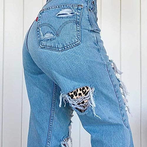 Jeans Lariau para mulheres na cintura alta BOLOTO BONOGO DO BOLO