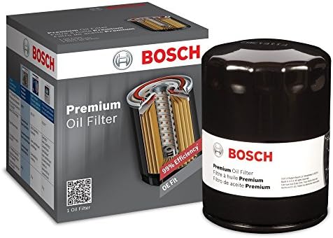 Bosch 3312 Filtro de óleo premium com tecnologia de filtração FilTech - Compatível com Acura, Chrysler,