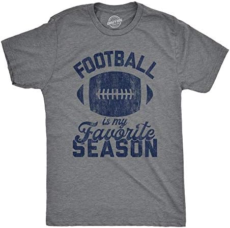 Mens Football é minha camiseta favorita Tshirt Funny Big Game Sunday Graphic Novelty Tee