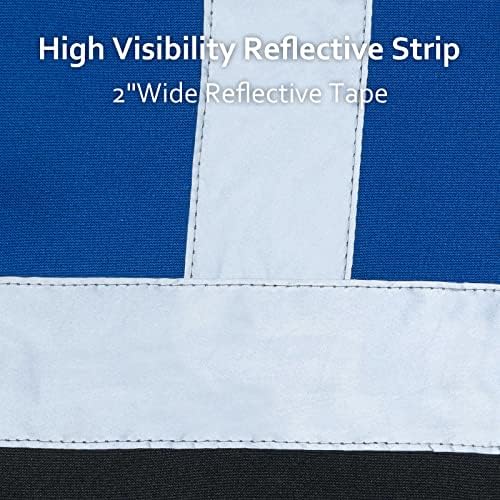 Capuz de segurança dos BlKnights para homens de lã reflexiva de lã de alta visibilidade ANSI