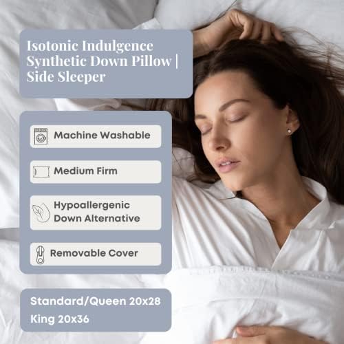 Pillow Sleeper Sleeper de Indulgence por Isotonic 36 X20 King