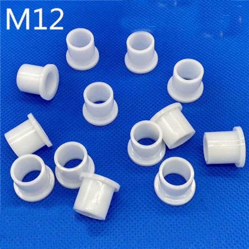 M12 Arruela de transistor Nylon Etapas T tipo de junta Plástico Stud de 19,2mm Diâmetro da cabeça