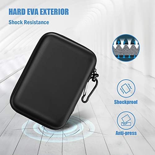 Procase Caso do disco rígido 2,5 polegadas para elementos WD My Passport Canvio Basics Seagate Backup Plus Slim