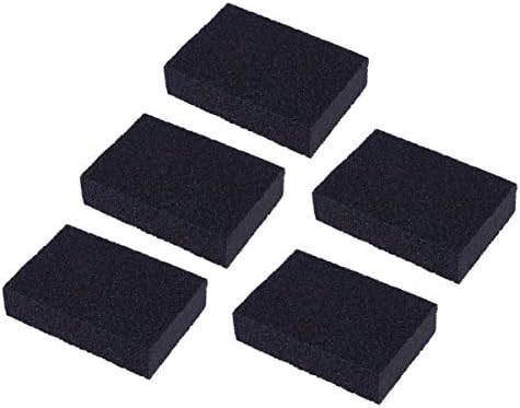 Bestonzon limpeza de limpeza de limpeza limpeza lavadora de limpeza 5pcs Esponja de carborundo, esponjas de