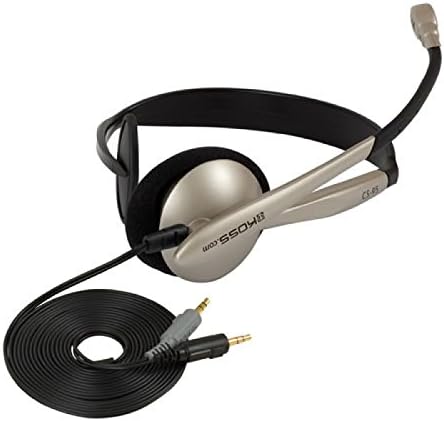 Koss Communications USB Headset com microfone, branco