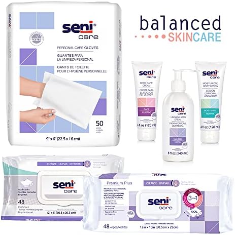 Seni Care Premium Plus XXL Limpos de limpeza pessoal, superfície grande, 48 contagem