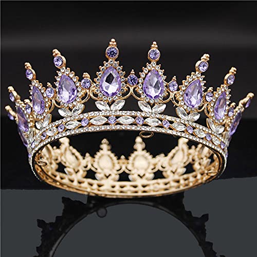 CROWN BRIDAL CRISTAL TIARAS E COROWNS REAY RAINHA RAINHA DIADEM DIADEM BRIED CABELO DE CABELO DE CABELO