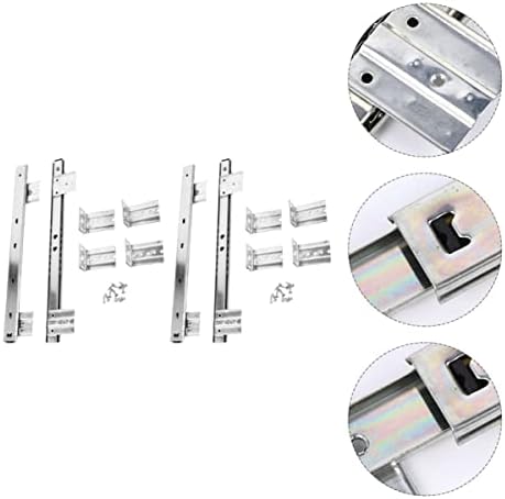 Favomoto 2 pares Teclado Cabinete de mesa de mesa deslizamentos deslizantes Stand Acessórios próximos