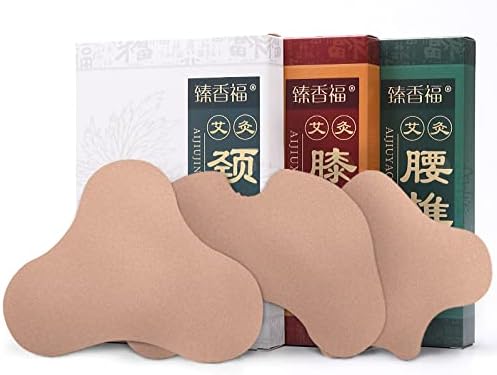 家用 艾草膝 盖颈椎腰椎贴 三 伏贴 富贵包帖 膏贴艾灸贴 Knee de joelho doméstico, adesivos de coluna cervical e lombar, adesivos de