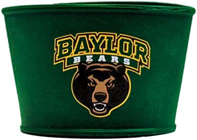 Fanpans do dia do jogo do jogo - NCAA Baylor Bears - Team Logo Silicone Cup Sleeve, lavagem