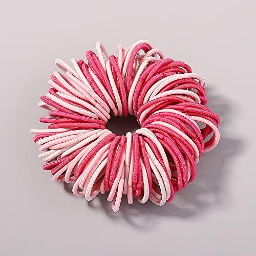 Gppzm 100pcs/lot bands de cabelo garotas colorido colorido elástico faixa de borracha bandos de cabelo infantil scrunchie de cabelos acessórios para cabelos acessórios