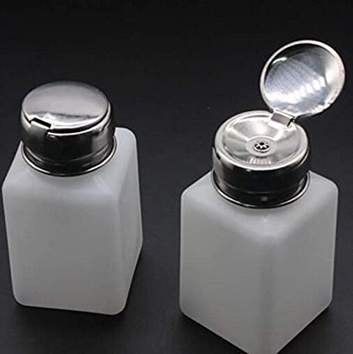 2 pacote 100ml/3,4 onças Push Down Bottles