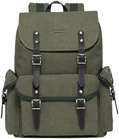 Kaukko Vintage Casual Polyster e Mackpack de Rucksack de couro