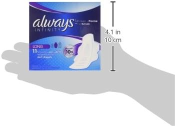 Sempre Infinity Long Plus With Wings Sanitary Pad - 9pk