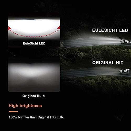 EULESICHT D3S D3R LED BULBO DE FARÇO DE 6000K BRANCO 35W 8400LM D3S D3R LED BULB PLAW