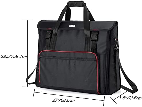 Bolsa de Curmio com alça de borracha, bolsa de viagem portátil compatível com monitor e acessórios IMAC de 27