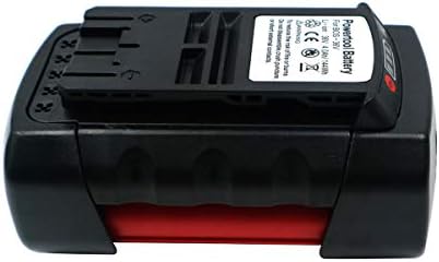 3000mAh Fit for Bosch 36V Battery, Bateria de íons de Li 2607336003 2607336004 2607336107 BAT810 BAT836 BAT840