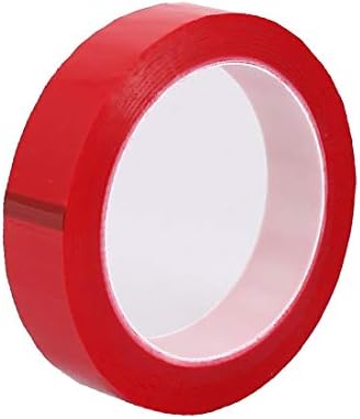 X-Dree 20mm x 66m Tool PVC Isolamento elétrico Piso Aviso Torne Red (20mm x 66m Herramienta de Marco pvc Aislamiento