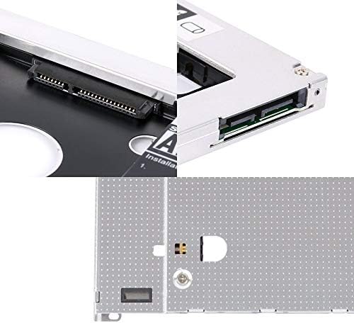 Padarsey 2nd HDD SSD DUSTO DUSTO CADDY SUBSTITUIÇÃO DO MacBook Pro 13/15/17 polegadas A1278 A1286