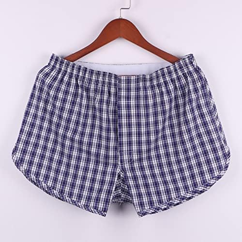 Mens cueca cueca de algodão masculina cueca shorts soltos shorts de cintura média de algodão Easter Rouphe