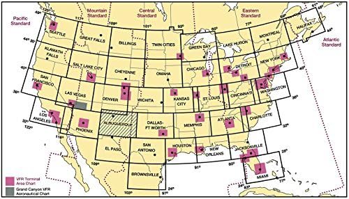 Gráfico da FAA: VFR San Antonio SSA