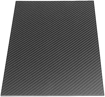 Baiwanlin Carbon Fiber Plate Teave laminado de alta dureza Tobeira fosca, 200 mm × 500mmthickness0.5mm1mm1.5mm2mm2.5mm3mm3.5mm4mm5mm,