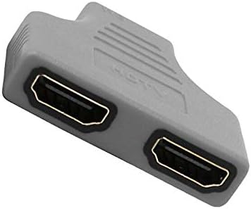 LQUITE HDMI CABO 1080P Male para HDMI duplo fêmea 1 a 2 vias adaptador de divisor HDMI para HDMI HD, LED, LCD, TV