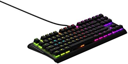 Steelseries Apex M750 TKL RGB Tenkeyless Gaming Mechanical Gaming Keyboard - Frame de alumínio - LED LED Lit -