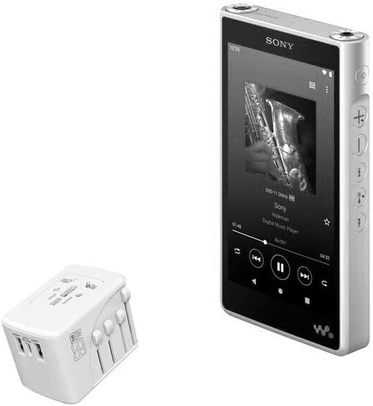 Charger de ondas de caixa compatível com Sony NW -WM1ZM2 - Carregador Internacional de Muralha PD,