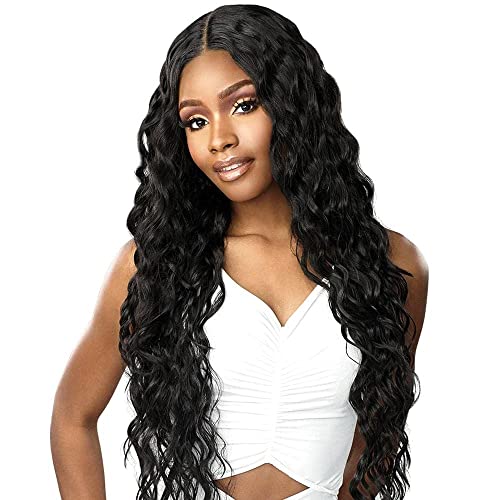 Sensationnel Butta Lace Wig - Espaço de despedida frontal de renda extra larga com ilusão natural de ilusão natural