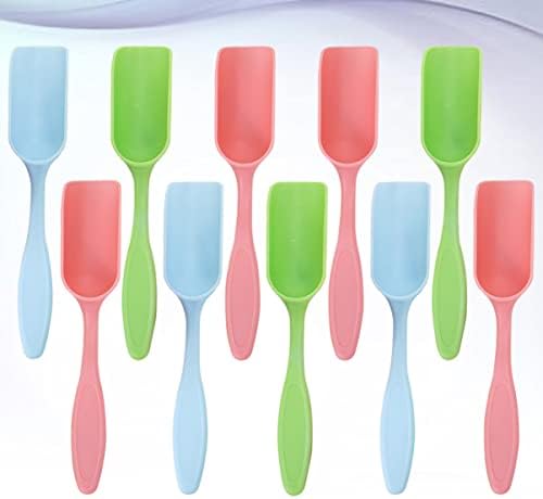 Bestoyard spatula pequena pá de pá escavando espátula 60 pcs jardim de jardim mini pára