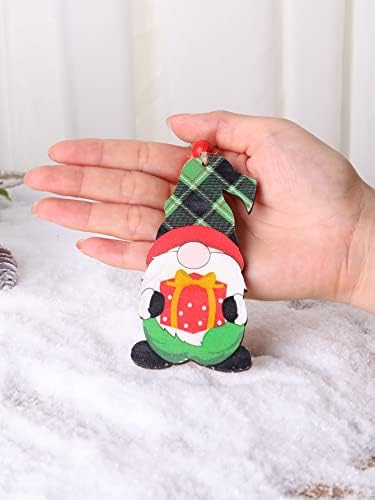 XIBIE 1PC Christmas Gnome Design Wall Hanging