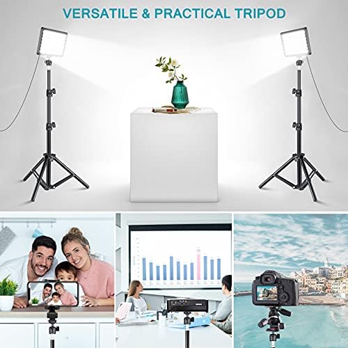 Aguperfit 70 LED Kit de iluminação de vídeo Led