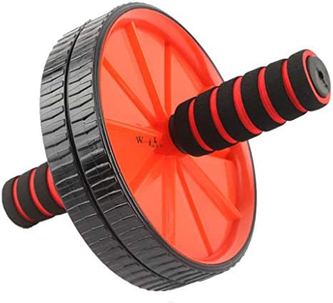 YFDM Dual AB Roller Wheel, Abdomen Muscle Trainer Mudo Equipamento de Exercício de Ferramentas da Roda de Fitness com alça anti-esqueleto para treino principal para treino doméstico