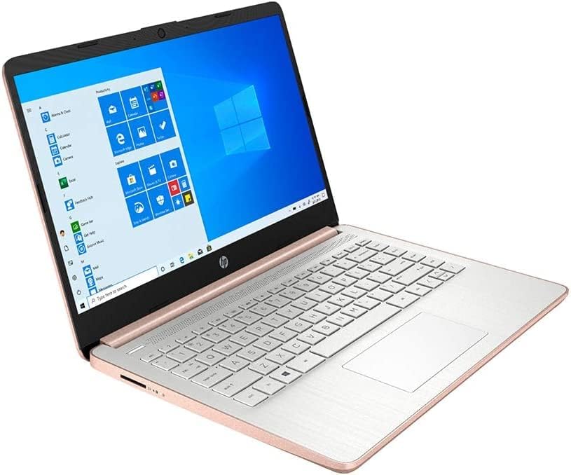 2021 HP Stream 14 HD Laptop Computador, Processador Intel Celeron N4020, 4 GB de RAM, 64 GB EMMC, HD Audio,