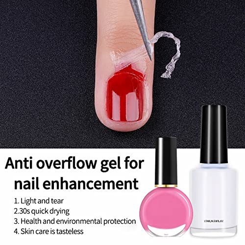 Esmalte antiestroflow gel esmalte de impressão digital Óleo de impressão anti -fluxo de lágrima cuidados com a